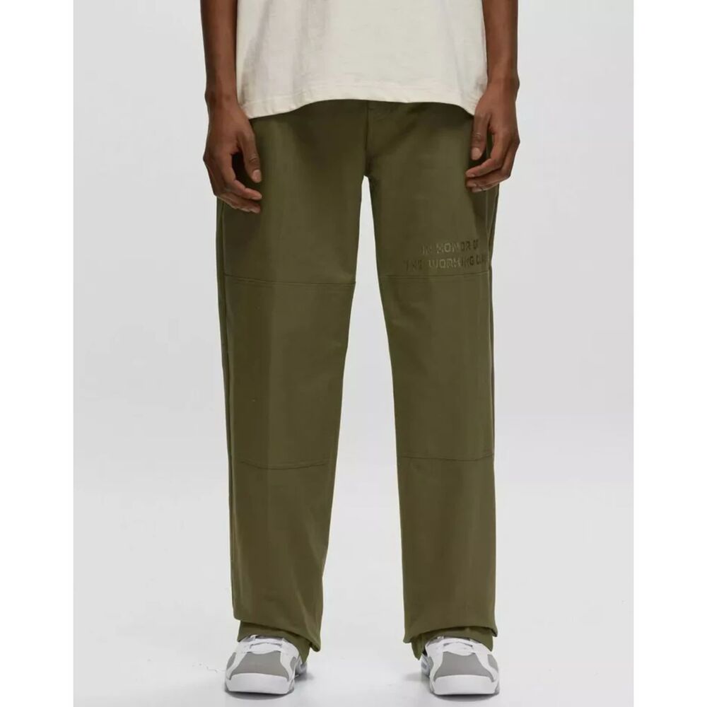 HONOR THE GIFT Pants Mens Size 30 Green Chino Relaxed Straight HTG Shop Pant